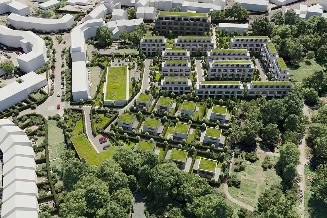 CGI-Stadtplanungsbilder